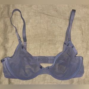 Cuup the Plunge underwire mesh bra 34C